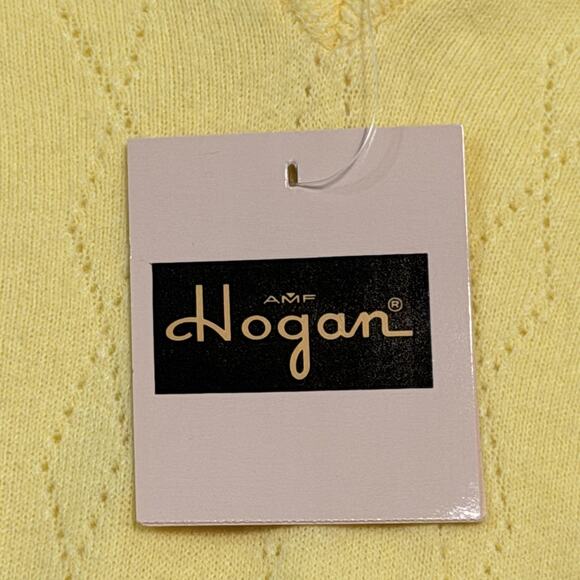 Vintage Disney Minnie Mouse Sweater Womens Medium Yellow V-Neck Golf Made USA - Picture 6 of 10